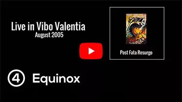 miniatura Youtube video - Equinox - POSTFATARESURGO