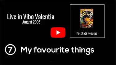 miniatura Youtube video - My favourite things - POSTFATARESURGO